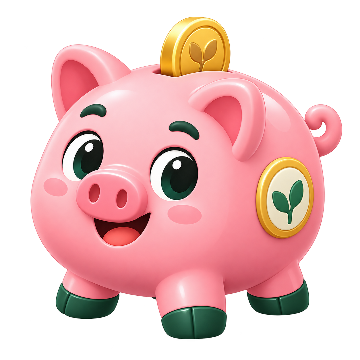 Piggy, the Kash Budget savings character